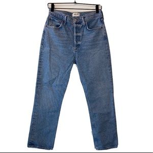 AGOLDE Riley High Rise Crop jeans size 27